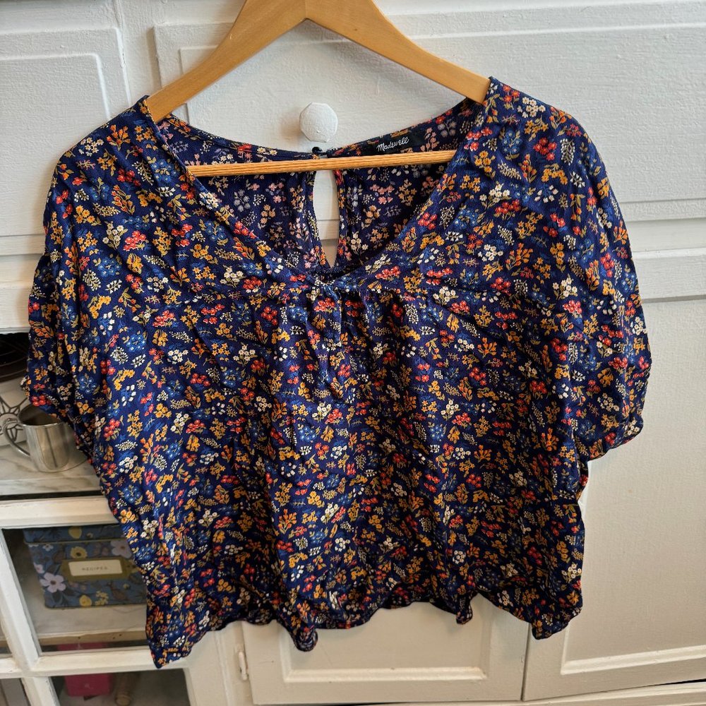 Madewell Floral Blouse